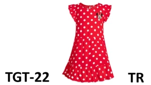 Girls' Minnie Mouse Polka Dot Dress - 9-10 - Red - Disney Store - Picture 1 of 4