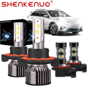 For Honda CRV 2007 - 2014 CR-V LED Headlight Bulbs High Low Beam + Fog Light Kit - Picture 1 of 12