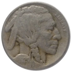 1925-S 5c Buffalo Nickel A1 - Very Tough Date & Mint with 3/4 Horn - Picture 1 of 6