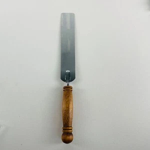 Vintage EKCO U.S.A. Stainless Steel Spatula With Wooden Handle - Kitchen Nostalg - Picture 1 of 6