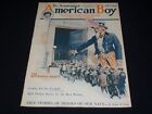 1918 SEPTEMBER THE AMERICAN BOY MAGAZINE NICE ILLUSTRATED COVER - E 2399