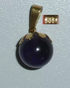 Gran Colgante De 333er Oro Amatista (da4236) - Imagen 1 de 1