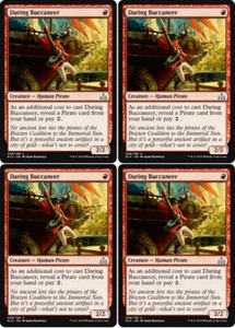 MTG - 4x DARING BUCCANEER - Rivals of Ixalan (U) - Picture 1 of 1