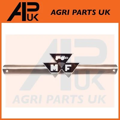 APUK Barra emblema distintivo anteriore Fergie MF per trattore Massey Ferguson 133 135 140 148 165