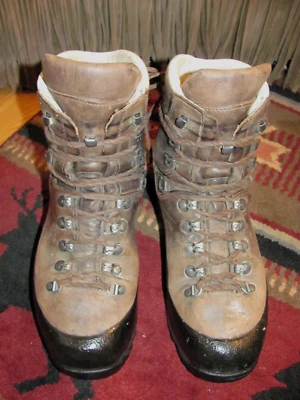 Hanwag Vintage GTX Brown Leather Hiking Trekking Hunting  Boot Men's US 10 UK 9 - Image 1 of 4