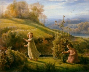 Print or Canvas -  Spring by Louis Janmot (1854) - Bild 1 von 1