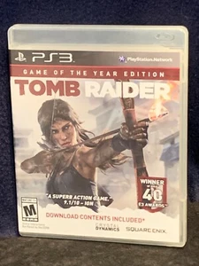 TOMB RAIDER (Sony PlayStation 3 Video Game, 2013, Game Of The Year Ed.) - Picture 1 of 3