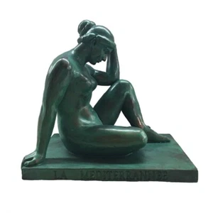 Figur La Méditerranée de Maillol bronze verwittert - Picture 1 of 1