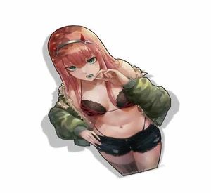 Zero Two | Darling in the Franxx | Pegatinas de anime para coches - Imagen 1 de 1