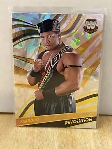 2022 Panini Revolution WWE #103 Faarooq -Fractal SP - Picture 1 of 2