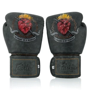 FAIRTEX Muay Thai Handschuhe Boxen Kampf Premium The Heart Of Warrior X Tom Atencio - Bild 1 von 15