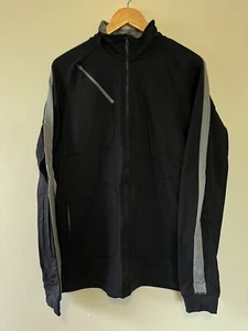 Sunice Sport Golf Jacket Men Size L Black Style 5631 - Picture 1 of 11