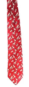 101 Dalmatians Neck Tie 100% Silk The Disney Store Vintage Rare Made In Italy - Picture 1 of 9