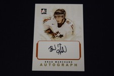 Brad Marchand 2007-08 In the Game O Canada Autographs Signature