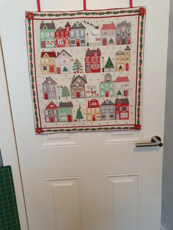 Advent calendar fabric panel - Image 1 of 1