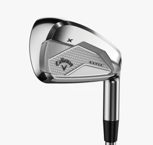 New Callaway Elyte X RH Irons 6-P+AW Denali Charcoal 55 Senior Flex In Stock SDS - Picture 1 of 3
