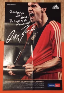 23. Vintage XXL Poster DFB Michael Ballack Adidas Karstadt Bild 2008 - Bild 1 von 1