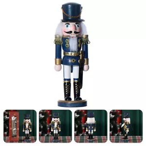Festive Xmas Desktop Nutcracker Nutcracker Soldier Decor Festival - Picture 1 of 12