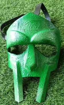 MF DOOM Mask Mad-Villain Mild Steel Face Armour Medieval Hand-Forged Doom Mask - Image 1 of 4