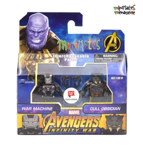 Marvel Minimates Walgreens Infinity War Movie Wave 2 War Machine & Cull Obsidian - Picture 1 of 1