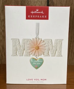 Hallmark Ornament Love You, Mom New - Picture 1 of 5