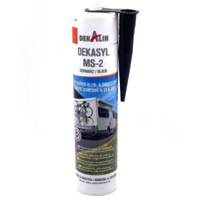Dekalin DEKAsyl MS 2 MS - Sigillante adesivo polimerico 290 ml (nero)