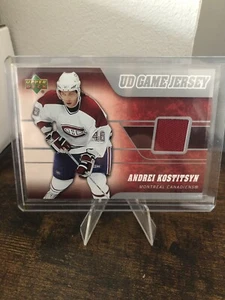 2006-07 Upper Deck Series 1 - UD Game Jersey J-KS Andrei Kostitsyn!!! - Picture 1 of 2