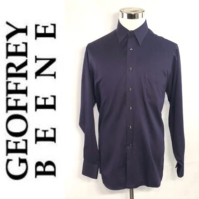 GEOFFREY BEENE Men’s Wrenkle Free Dress Shirt Size L 16 34-35 Long Sleeves - Image 1 of 4
