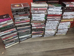 Tons of Cassettes Pick Your Cassette Tape - Picture 1 of 268