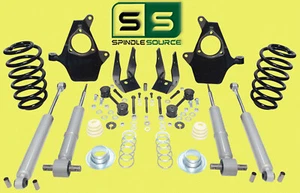 4/5 Drop Kit Spindle Fr Struts Rr Brkt Shocks Coils FOR 07-14 GMC/GM 1500 SUV's - Foto 1 di 1