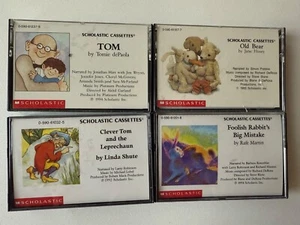 Scholastic Cassettes Tom Leprechaun Old Bear Foolish Rabbit's Big Mistake - Picture 1 of 4