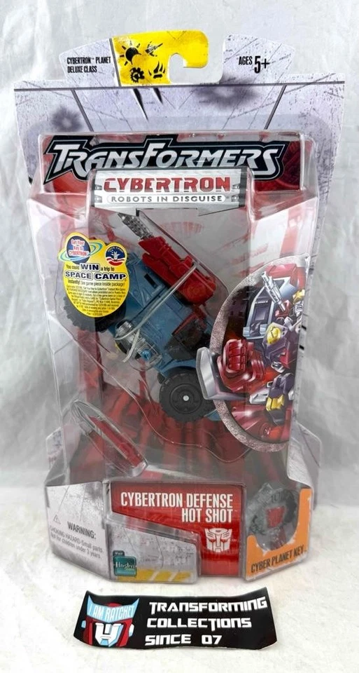 Transformers Cybertron RID Deluxe Class Cybertron Defense Hot Shot MOSC - Image 1 of 2