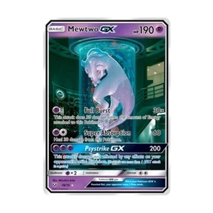Pokemon Pokemon Shining Legends Mewtwo GX (Secret Shining) (SHR) #78 (Holo) EX - Picture 1 of 1