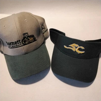 John Deere Cap From Barnett Implement New With Tags and a Nice Visor Cap - Image 1 of 4