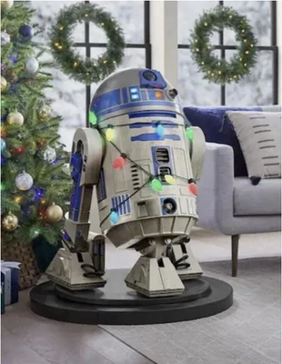 STAR WARS R2D2 - 3.5 foot animated LED R2D2 - Light Effects - BRAND NEW IN BOX - Image 1 of 2
