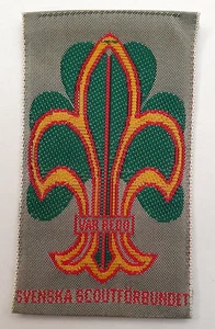 Schweden Svenska Scoutforbundet Pfadfinder Aufnäher Abzeichen. - Bild 1 von 3