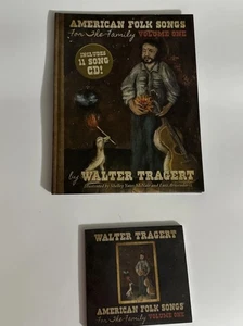American Folk Songs for the Family Volume One Walter Tragert HC Book + CD - Picture 1 of 8