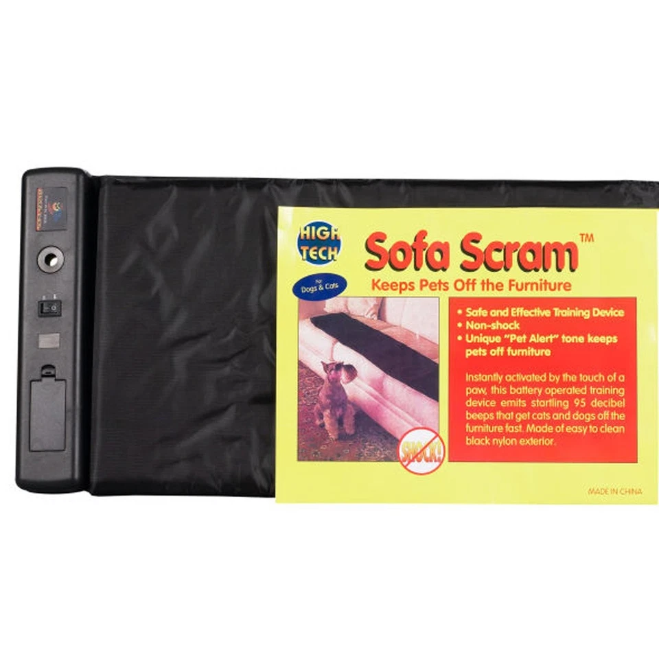 High Tech Pet Sofa Scram Pad Dog and Cat Repellent 2day Delivery