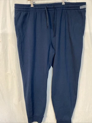 Pantalones de chándal de vellón ultrasuave azul marino Tek Gear para hombre talla 3XL ALTOS NUEVOS CON ETIQUETAS Foto 1 de 4