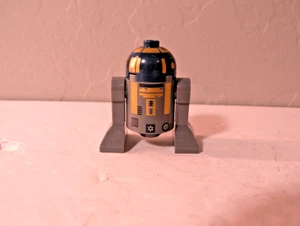 Lego Star Wars Astromech Droid R8-B7 Blue/Gold/Gray SW0313 Minifigure From 7868 - Picture 1 of 4