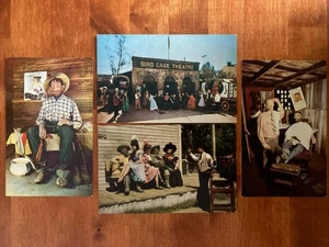 Knotts Berry Farm Postkarte Lot 4 Ghost Town Barber Shop Standard RA - Bild 1 von 7
