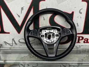 MERCEDES BENZ W176 A CLASS MULTIFUNCTION STEERING WHEEL 3 SPOKE A0014609003 - Picture 1 of 8