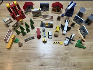 thomas and friends Holzbahn Zubehör Konvolut 37 Teile - Bild 1 von 14