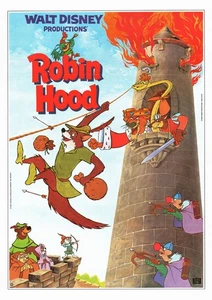 Robin Hood ORIGINAL A1 Kinoplakat Walt Disney / Wolfgang Reitherman ZEICHENTRICK - Bild 1 von 1