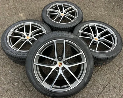 4 ORIGINAL 20" ALU WINTERRÄDER PORSCHE MACAN 265/45R20 104V 295/40R20 106V RDKS  - Bild 1 von 4