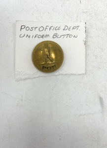 POD Post Office Dept Uniform Button - Bild 1 von 3