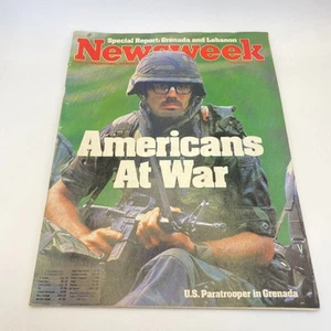 International Newsweek Magazine 1983 Americans at War U.S. Paratrooper Grenada - Bild 1 von 14