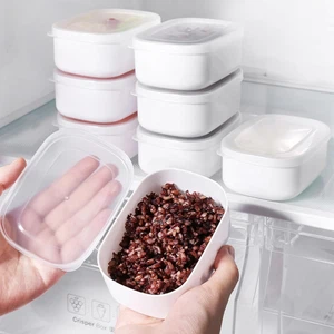 6Er Set Kunststoff Gefrierdosen Kleine Dosen Mit Deckel Plastik Weiß Farbe Neu ✅ - Bild 1 von 12