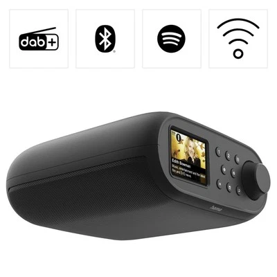 Hama Digital Internetradio DIR400 UKW DAB DAB+ Bluetooth WLAN Küchen Radio SW - Bild 1 von 4