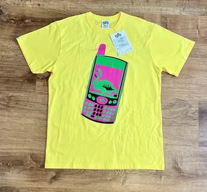 Large Billionaire Boys Club Clothing Men T-Shirt BB Ring SS T Shirt Lemon - Picture 1 of 4